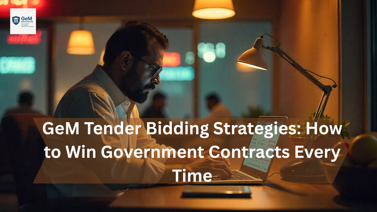 GeM Tender Bidding Strategy |How to Win Government Contracts